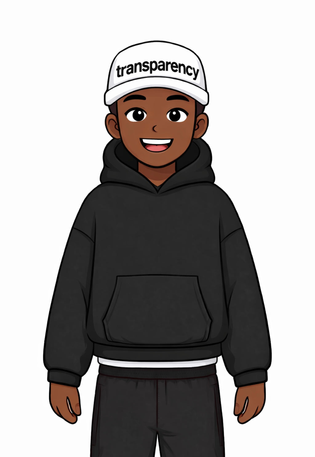 Pullover Hoodie - Black