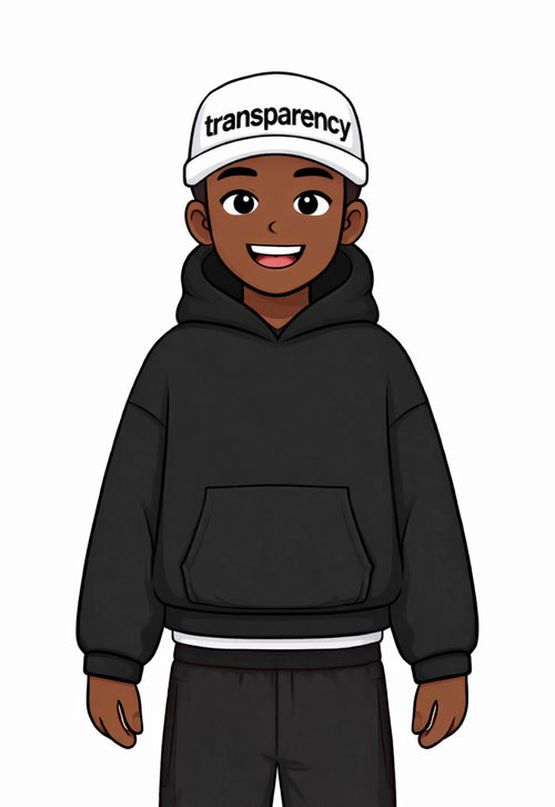 Pullover Hoodie - Black